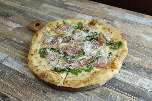 Prosciutto Arugula Pizza